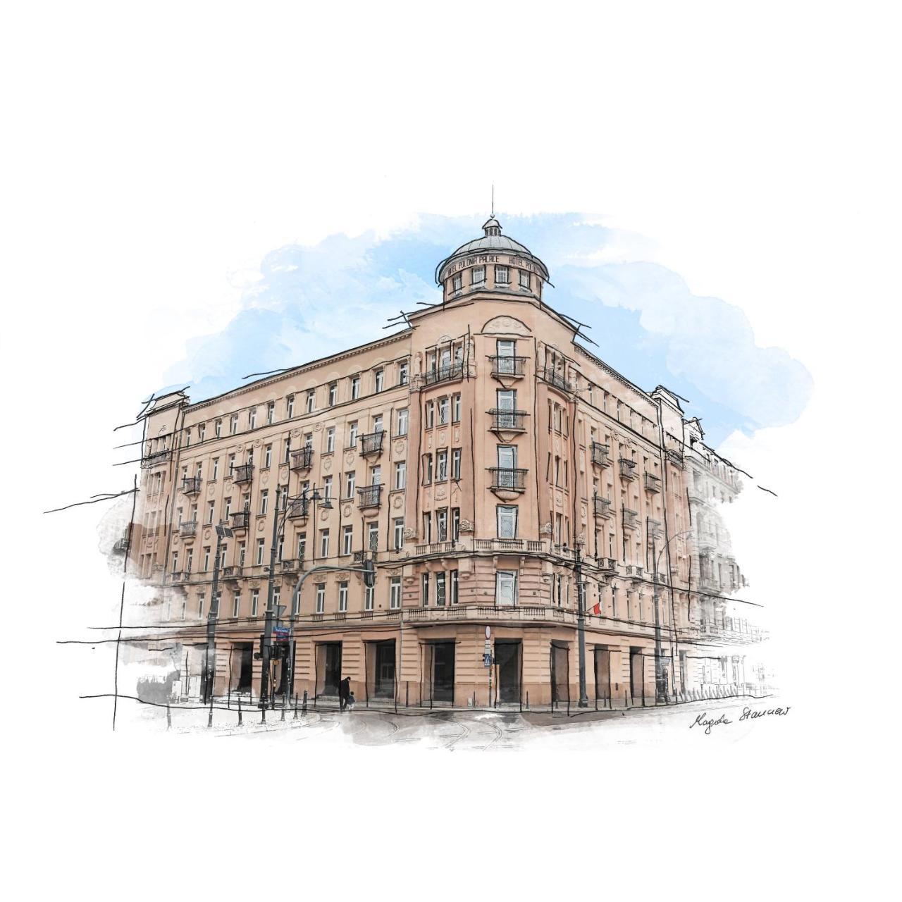 Palac Polonia Łódź Exteriör bild